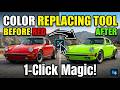 How to Use Color Replacement Tool in Photoshop | 1-Click Color Change Tutorial. #photoshop