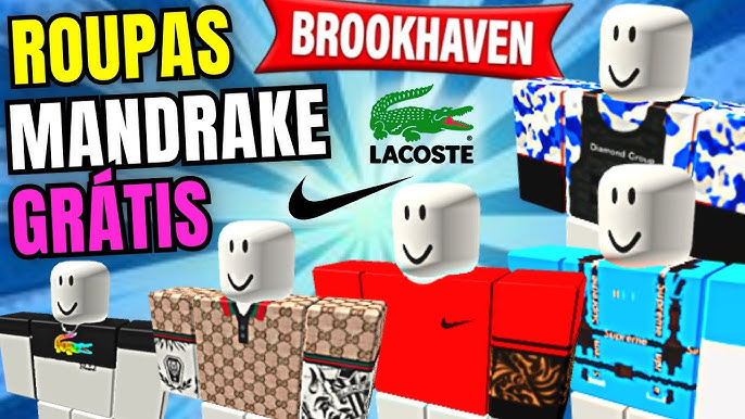 Pegue GRÁTIS Roupas MANDRAKE Secretas no Brookhaven - Roblox 