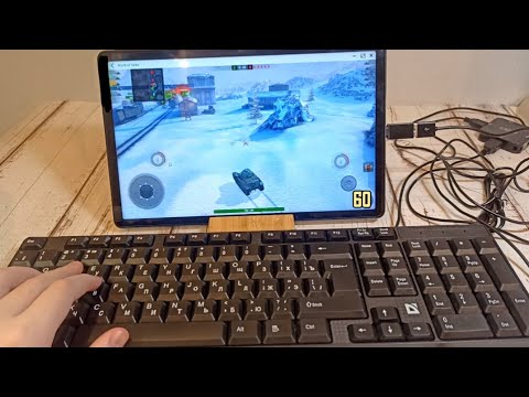 ПОДКЛЮЧИЛ КЛАВИАТУРУ И МЫШЬ К ПЛАНШЕТУ - ИГРАЮ В ИГРЫ!