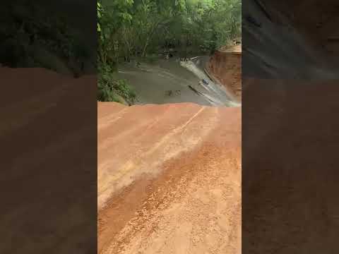 Estrada da Lagoa Azul em Linhares 15 de janeiro 2022