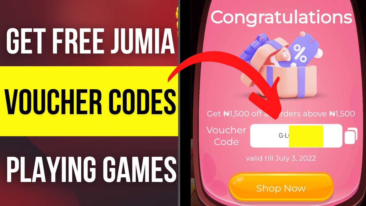 how do i get my voucher code on jumia