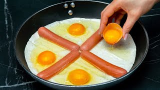 ¡Acabo de encontrar la manera perfecta de preparar huevos para el desayuno! Súper delicioso