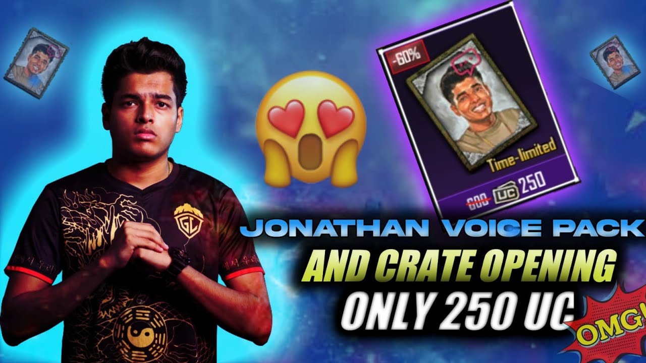 Jonathan Voice Pack Crate Opening | Jonathan Basic Voice | Jonathan ...