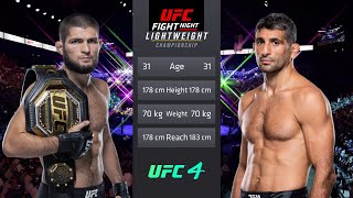 Khabib Nurmagomedov vs Beneil Dariush Full Fight - UFC Fight Of The Night