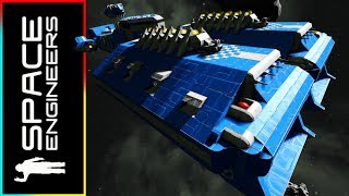 Prison Transport: USF Lockheart - Space Engineers (DLC + Mods)
