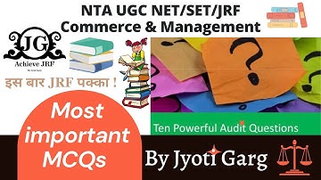 Nta Ugc Net | Complete Auditing Questions | Ugc Net Commerce | @achievejrfbyjyotigarg
