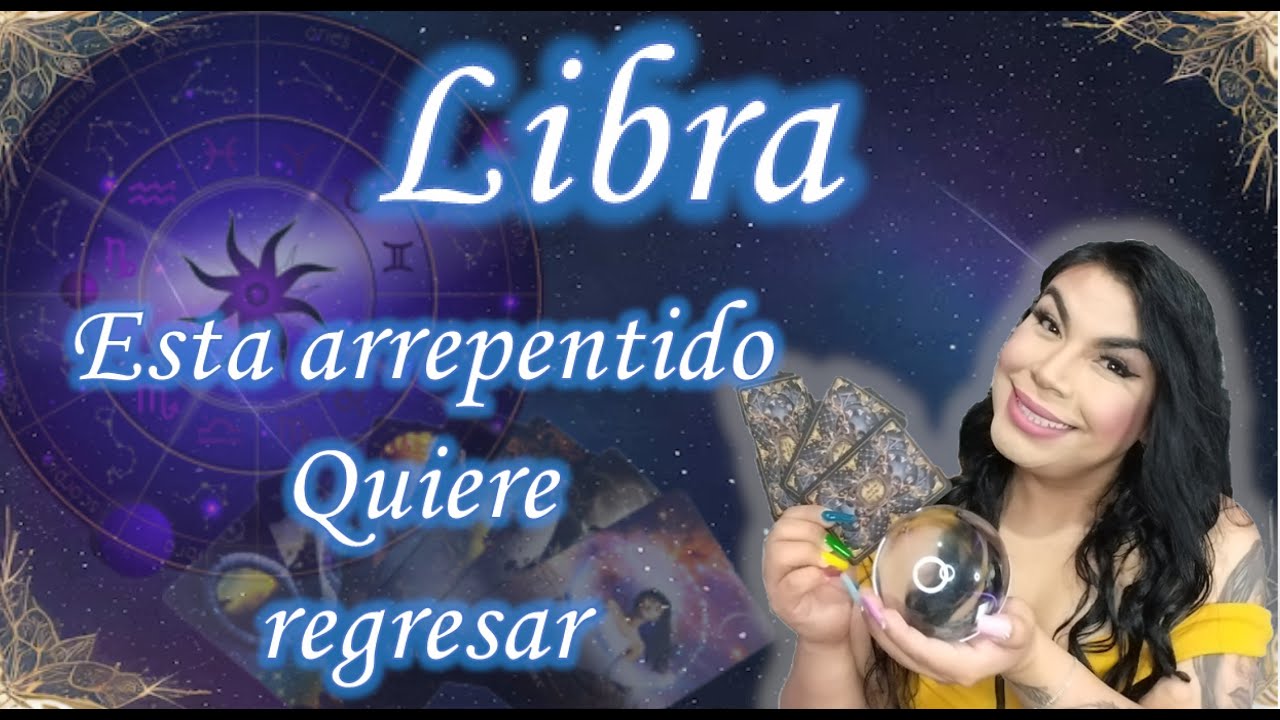Libra Me hiciste llorar con tu lectura, tu persona esta arrepentido ...