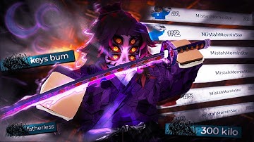 Getting #1 on ABA with DEMON SLAYER characters ONLY! | ANIME BATTLE ARENA RANKED