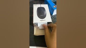Best Laptop Mouse Logitech B100 with 3 Years Warranty #unboxing #youtubeshorts