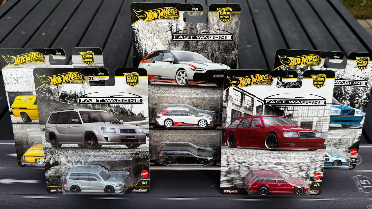 FIRST LOOK: Hot Wheels Car Culture Fast Wagons RETURNS in 2025