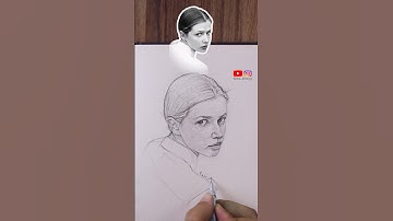 draw a portrait using loomis method #loomismethod  #drawingtutorial