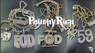 Philthy Rich | Shows A Light $1 Million Dollars In Jewelry!!
