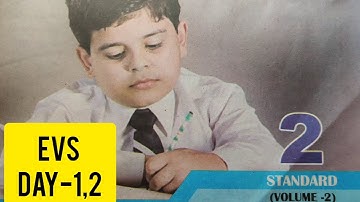 2nd std //EVS //சூழ்நிலையியல்//Bridge Course Module//Day -1,2 //English Medium //