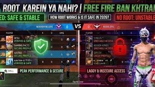The REAL TRUTH of Rooting in Free Fire | No ID Ban, 100% Safe! ✅