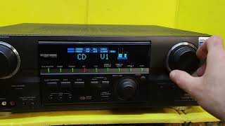 Aiwa Av-D35 Dsp Rds Con Ingresso Phono Hi Fi Stereo Receiver