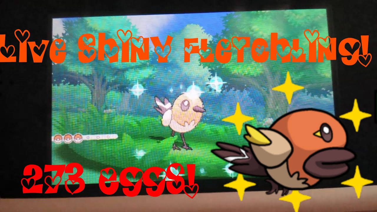 [LIVE!+FLOYT?] Shiny Fletchling on Omega Ruby After 273 Eggs! YouTube