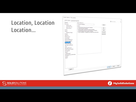 Video: Di manakah templat lukisan Solidworks disimpan?