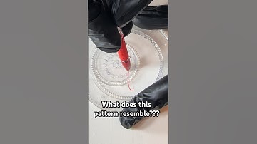 What does this pattern resemble??? Magic Ruler Small ruler, big wisdom #2024 #shorts #spirograph