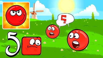 Red Ball 4  Gameplay Walkthrough Part 5  (iOS, Android)