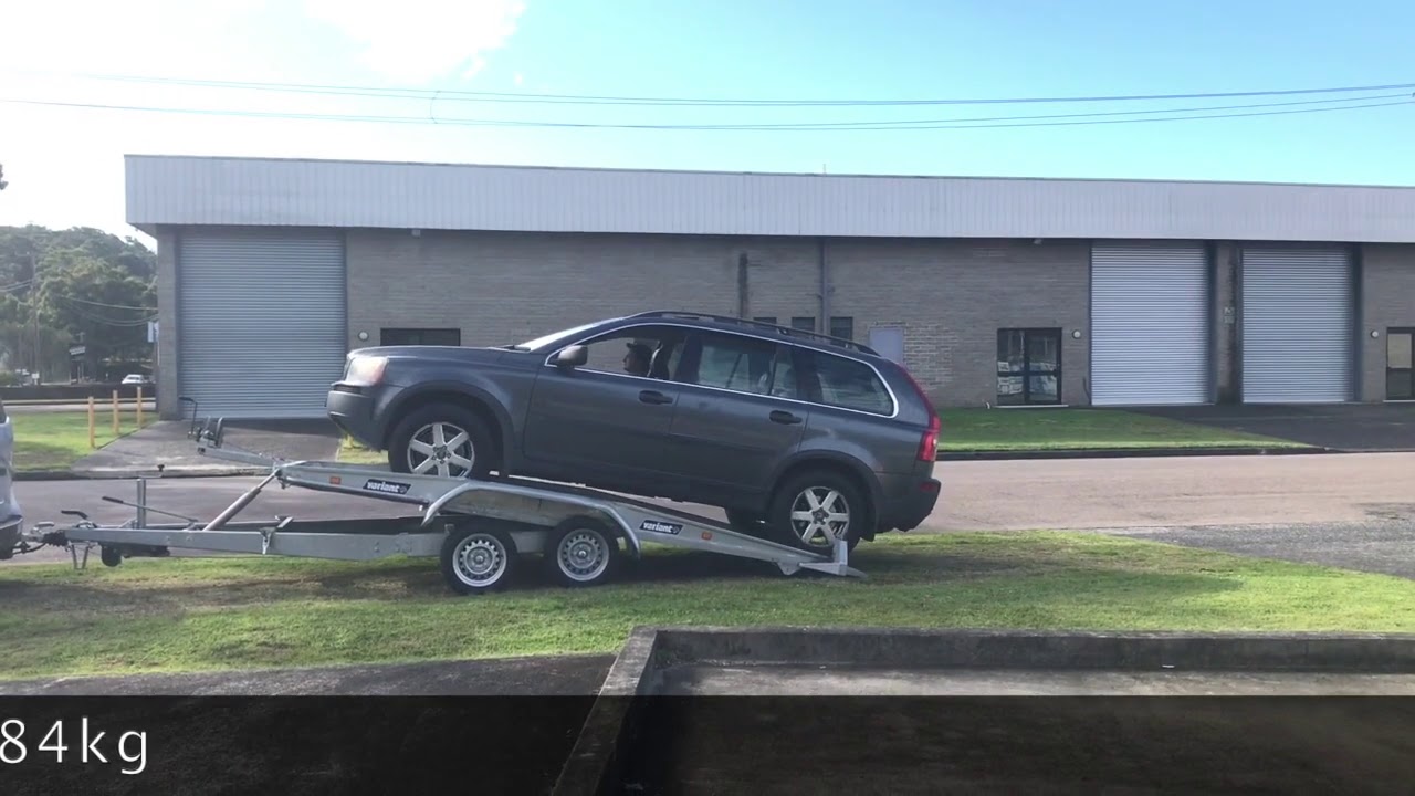 Variant -14 x 7ft Car -Transporter Trailer