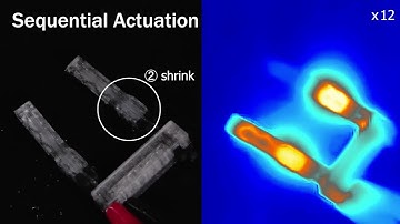 [UIST2022] ShrinkCells: Localized and Sequential Actuation via Selective Heating