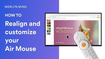 How to realign and select preferences for your Merlyn Air Mouse | Merlyn Mind | Tips