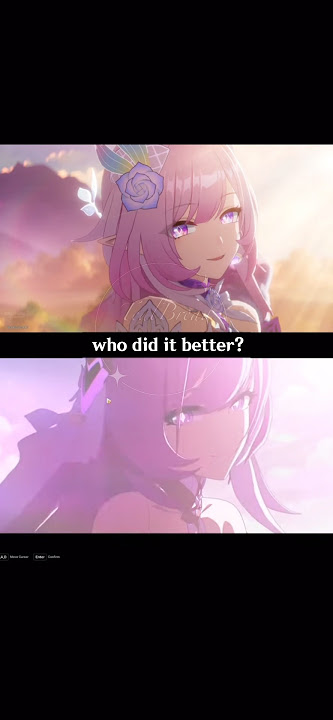 Who did it better? || Cyrene - Elysia #honkaistarrail #honkaiimpact3rd #hsr #hi3 #cyrene #elysia