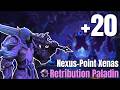 Nexus Point Xenas +20 - Ret Paladin POV - M+ - S1 Midnight