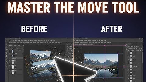 How to Use the Move Tool in Photoshop - Complete Tutorial for Beginners |Lesson 2