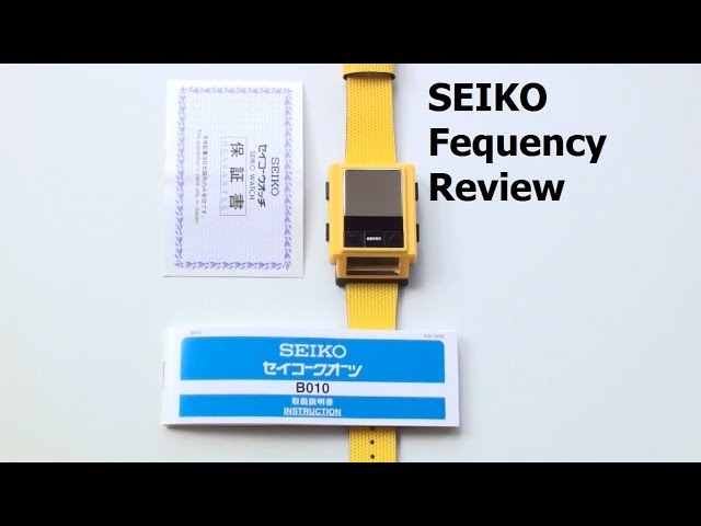VintageDigitalWatches - Ep 35 - Seiko Frequency Review - YouTube