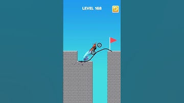 Draw Bridge Puzzle Game Level 168 #shorts