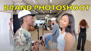 Bts Shooting E-Comm Photos For My Clothing Brand