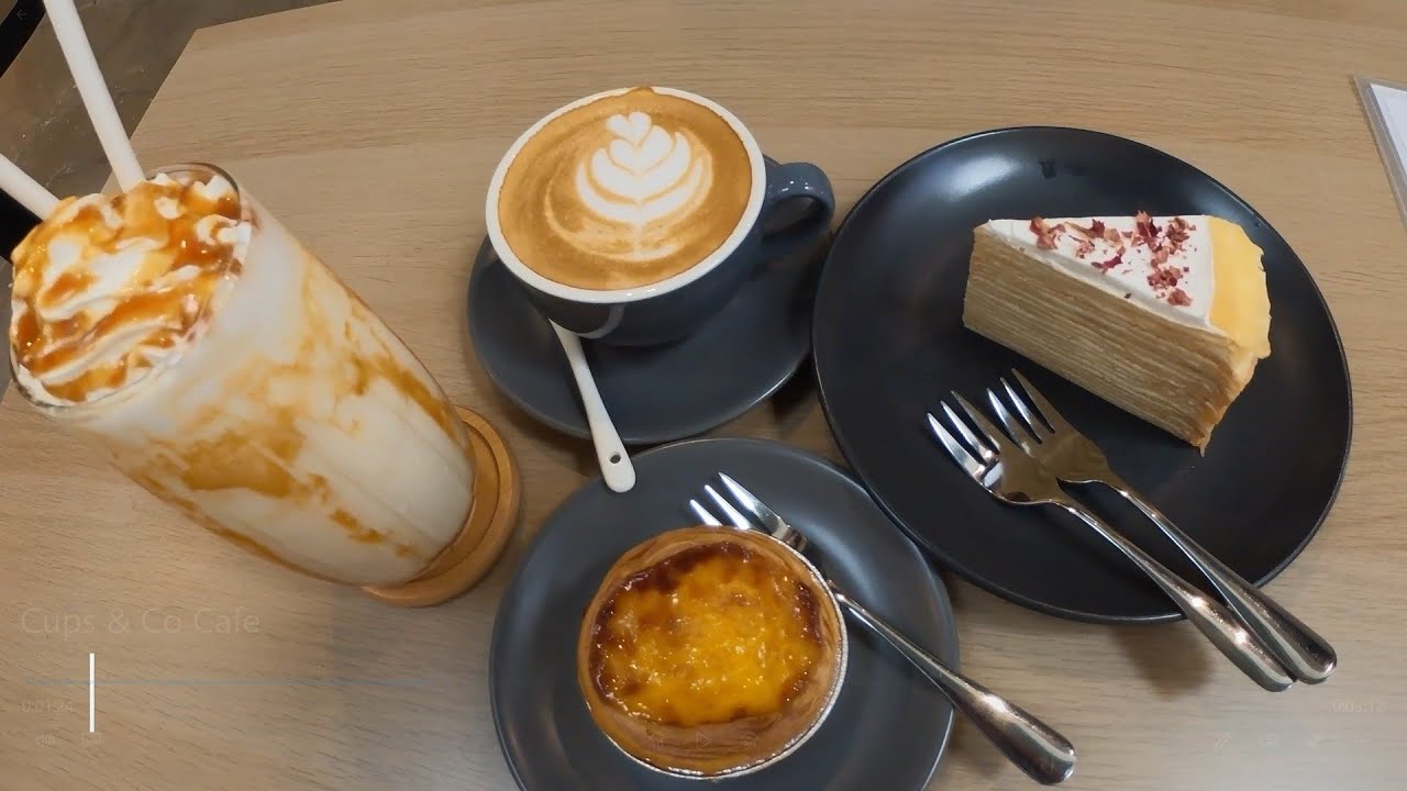 Eating Around Penang Cups & Co Café. penang malaysiafood 