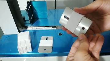 Paper tape banding machine Tabletop cards books strapping equipment