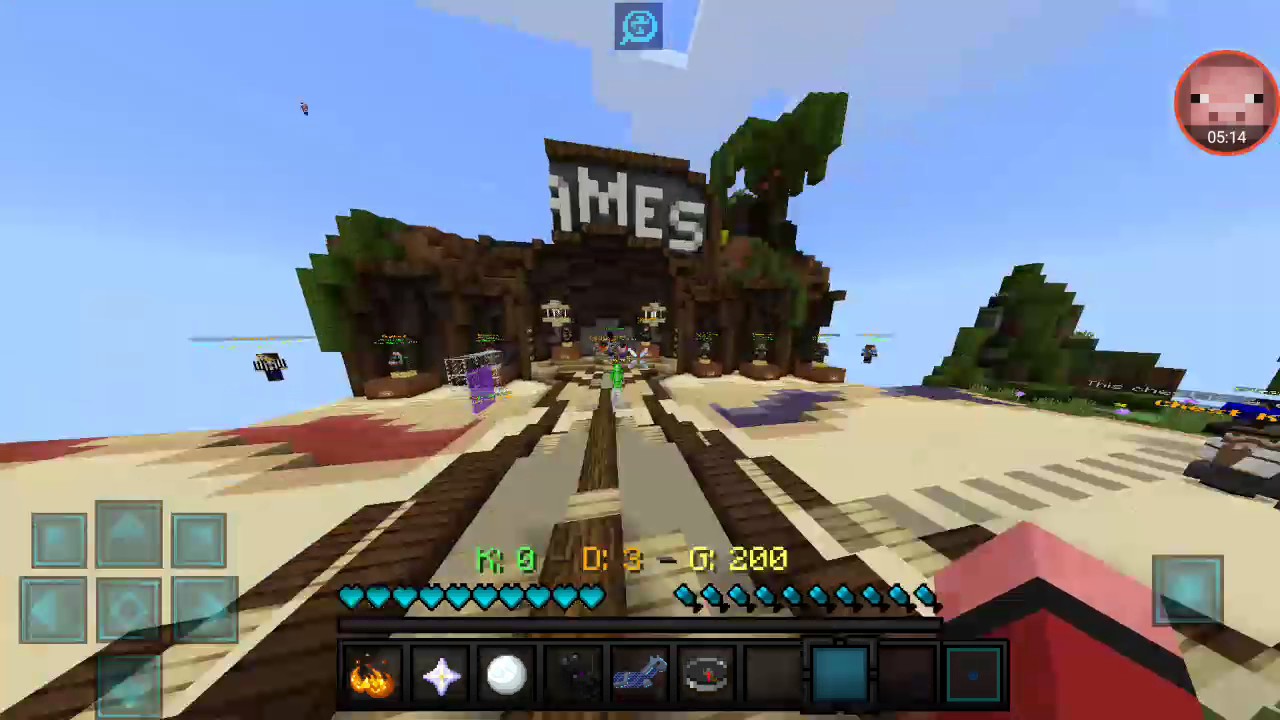 Baru Bermain Minecarft pocket edition - YouTube