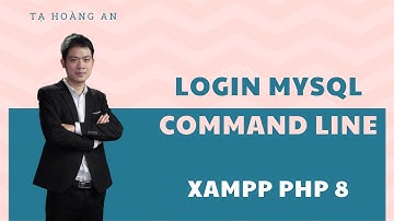 Đăng nhập MySQL Server bằng Command Line trên Xampp PHP 8