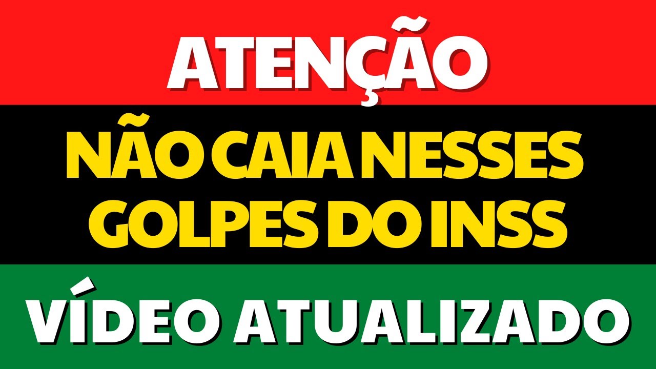 CUIDADO! OS 5 GOLPES MAIS COMUNS DO INSS E COMO EVITAR!