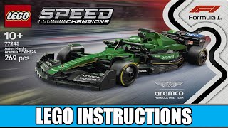 LEGO Instructions - Speed Champions - 77245 - Aston Martin Aramco F1 AMR24 - Formula 1