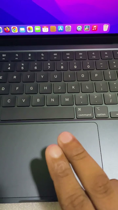 How to Right Click on MacBook | Macbook Tutorial  #shorts #macbook #viral #macbookairm2