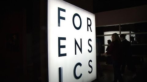 London show dissects history of forensic science