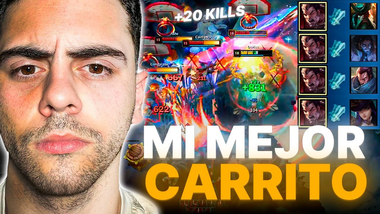 ¡LA MAYOR CARREADA DE MI VIDA CON DARIUS! 🩸 | 1v9 vs Gangplank