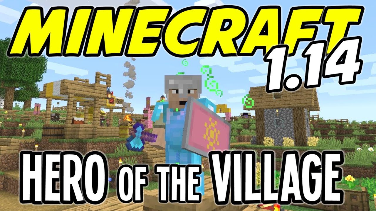 Download Minecraft 1.14 - HERO OF THE VILLAGE! NEW RAIDS! (Snapshot 19w13a) - Ep 21