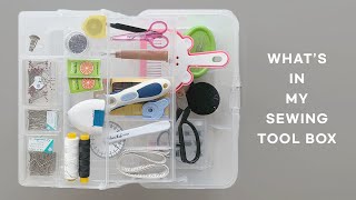 What's in my sewing tool box / Introducing my sewing tools /저의 툴박스를 공개합니다!:)