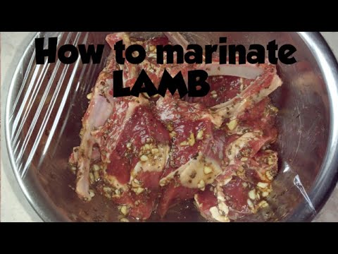 Video: What Are The Recipes For Lamb Marinade