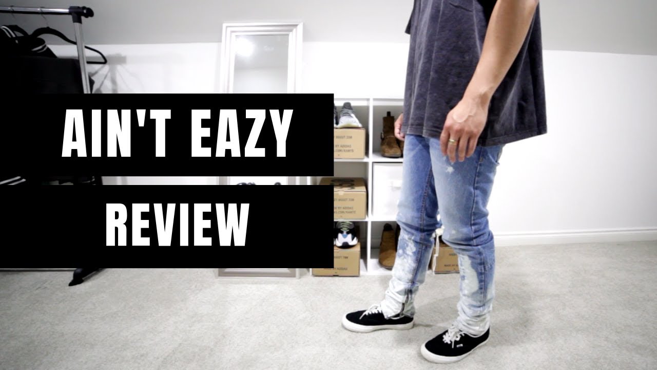 AIN'T EAZY CLOTHING REIVEW / FEAR OF GOD ALTERNATIVE!
