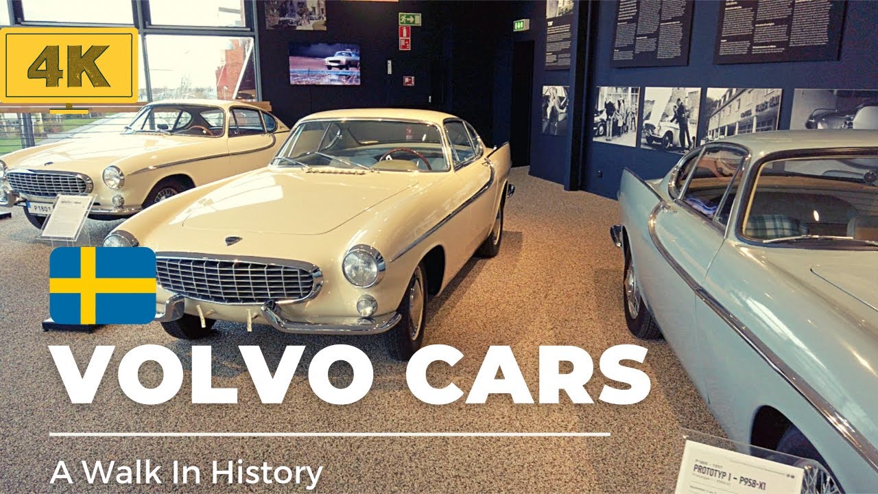 Walking Around Timeless Volvo Cars At The Volvo Museum [4K 60fps]