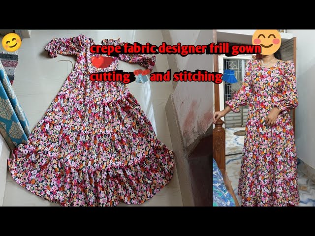 Long Frock Design Cutting for Girls | TikTok