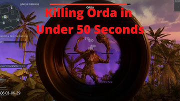 Firebase Z: Killing Orda In Under 50 Seconds!!!!!!!!!!!!!!!!!!!!!