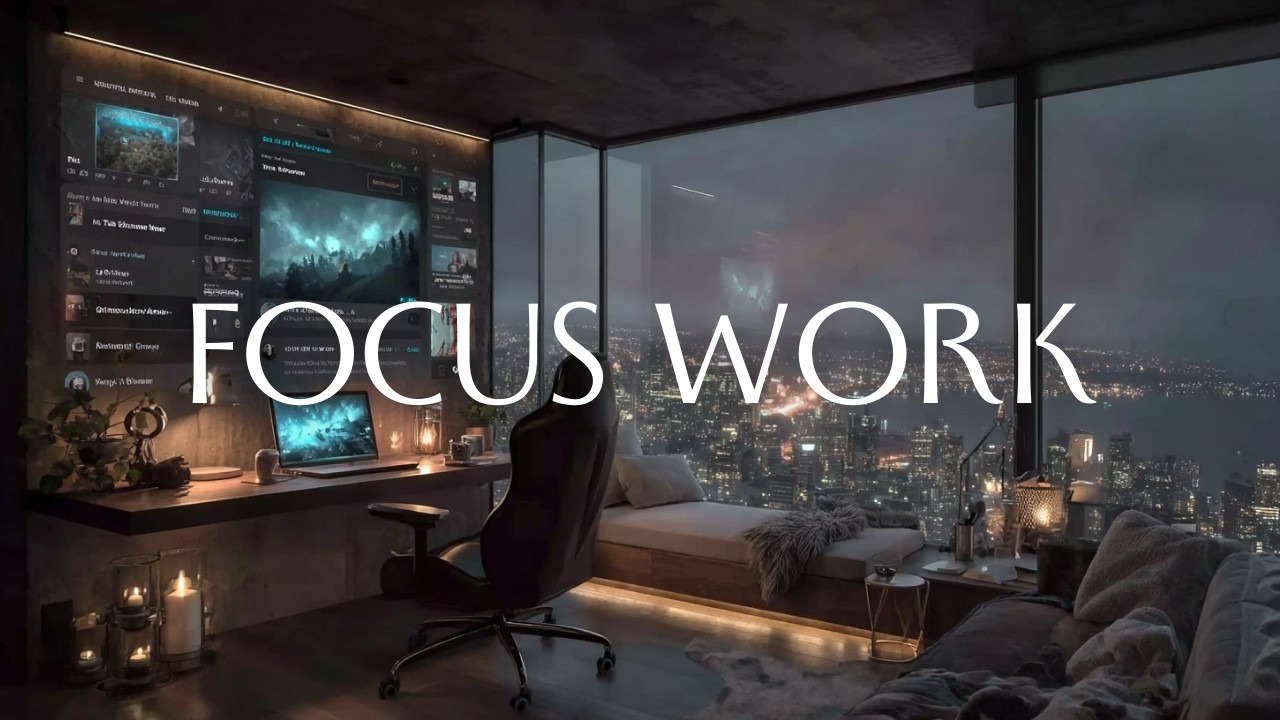 Increase Productivity Fast | Deep Work Music for Hyperfocus & Laser Focus