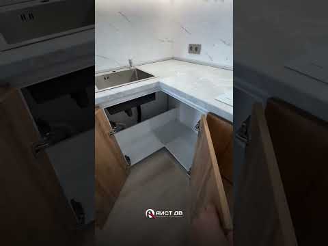 Смонтировали новую кухню 🍽️ #мебельназаказ #мебельвладивосток #кухняназаказ